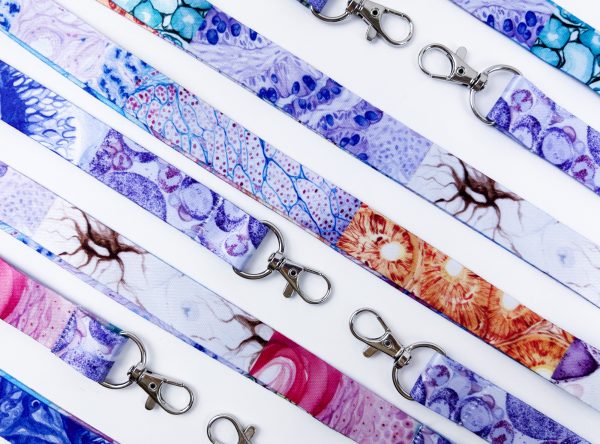 Colorful Histology & Pathology Lanyard